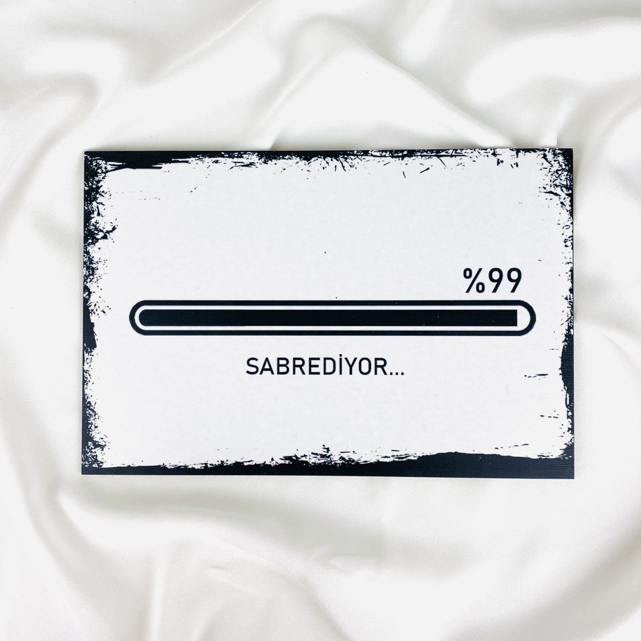 Sabrediyor Ahşap Tablo