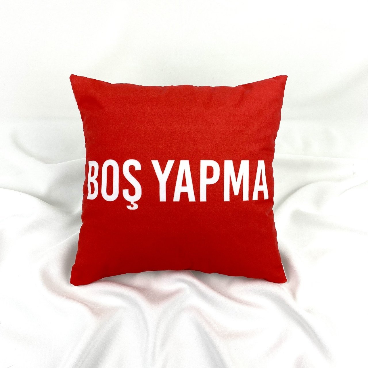 Boş Yapma Yastık Kırmızı