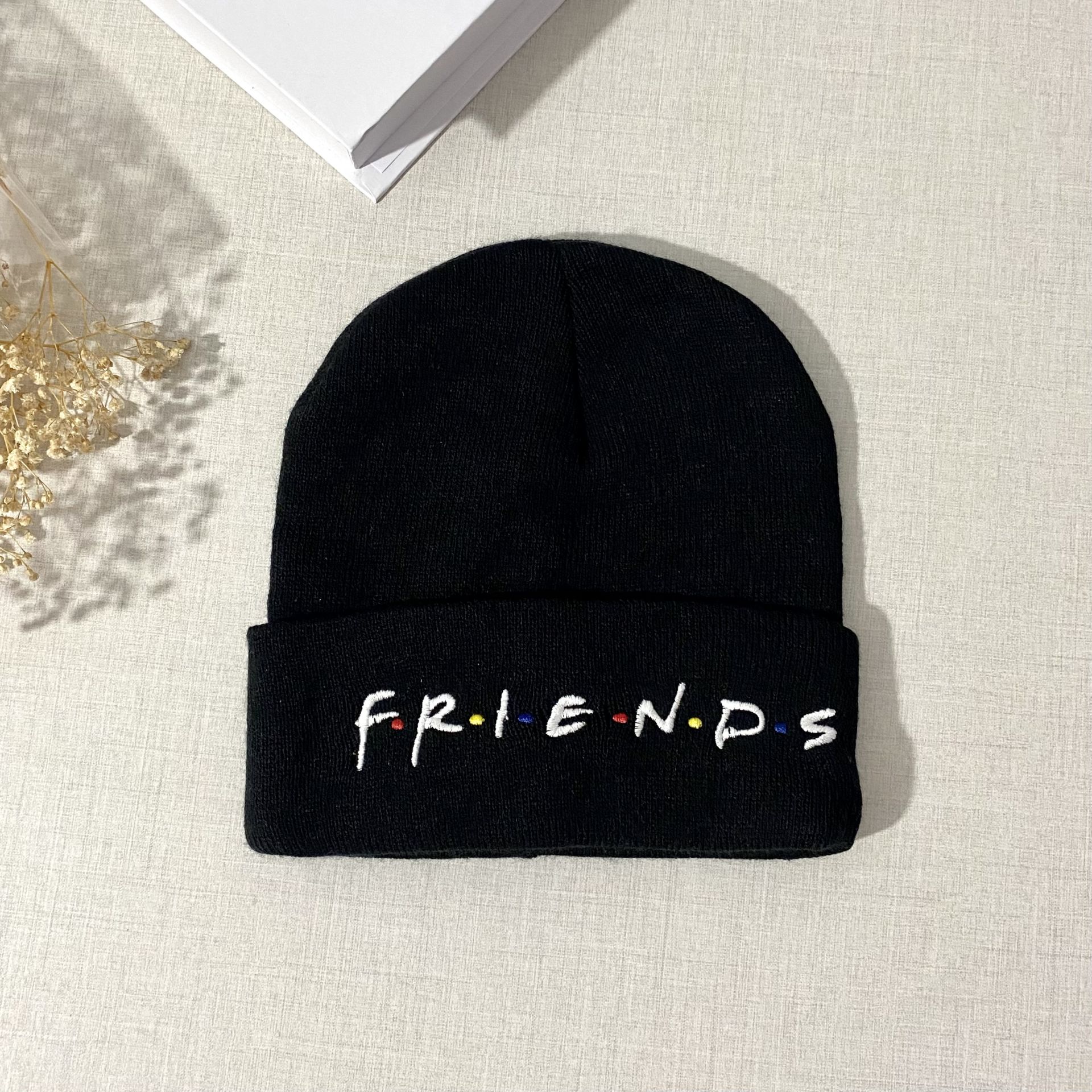 Friends Baskılı Bere