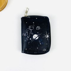 Astronot Satürn Cüzdan