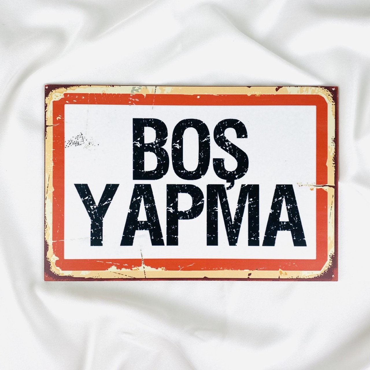 Boş Yapma Ahşap Tablo