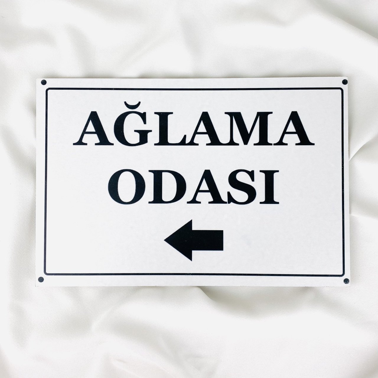 Ağlama Odası Ahşap Tablo