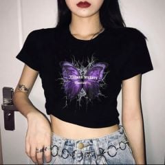 Butterfly Crop Tişört