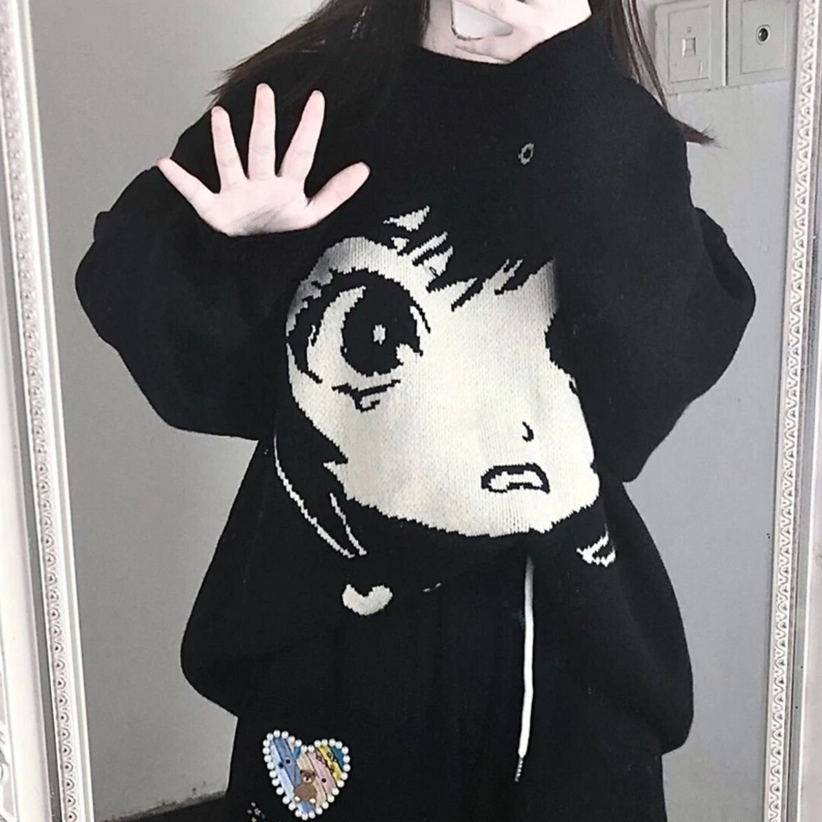 Anime Girl Harajuku Unisex Kazak