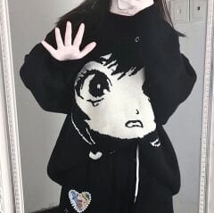Anime Girl Harajuku Unisex Kazak