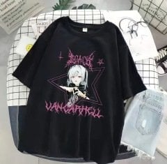 Harajuku Punk Cartoon Oversize Unisex Tişört