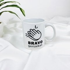 Bravo Gerizekalı Baskılı Kupa