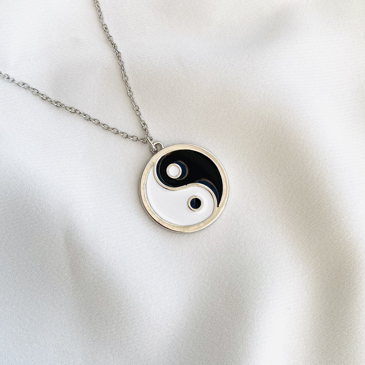 Ying Yang Zincirli Kolye