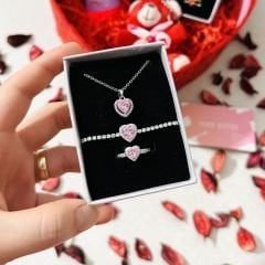 Pandora Kalp Kolye Bileklik Yüzük Set