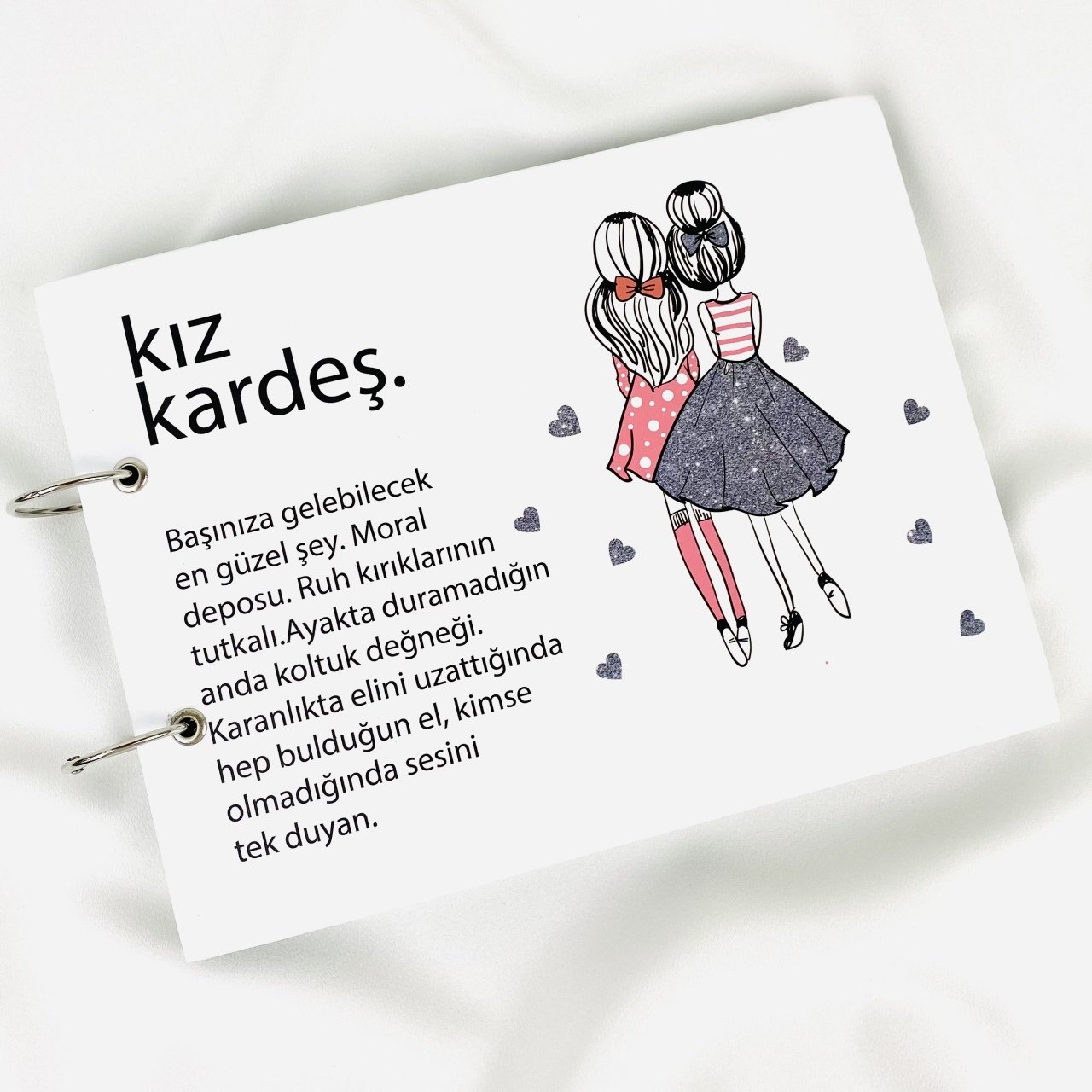 Kardeş Tasarımlı Kendin Yap Fotoğraf Albümü