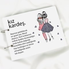 Kardeş Tasarımlı Kendin Yap Fotoğraf Albümü