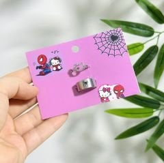 Kitty ve Spider Çift Yüzüğü
