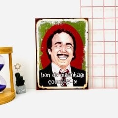 Burhan Altıntop Ahşap Poster