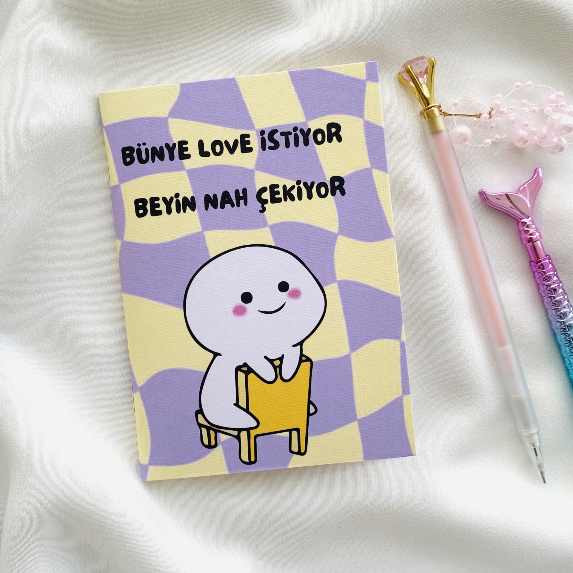 Bünye Love İstiyor Baskılı Defter