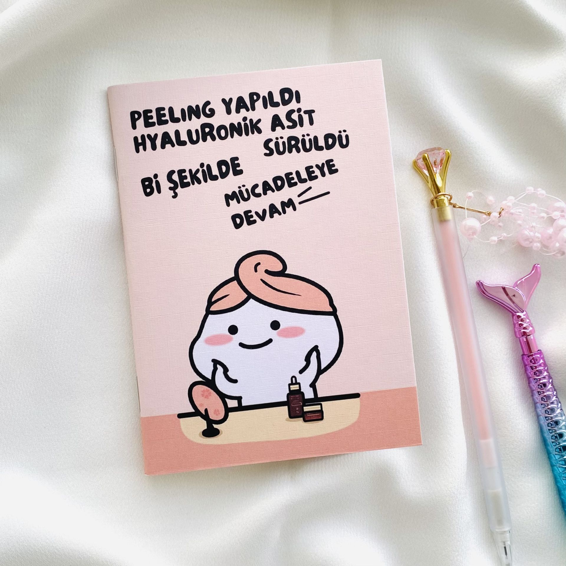 Peeling Yapıldı Baskılı Defter