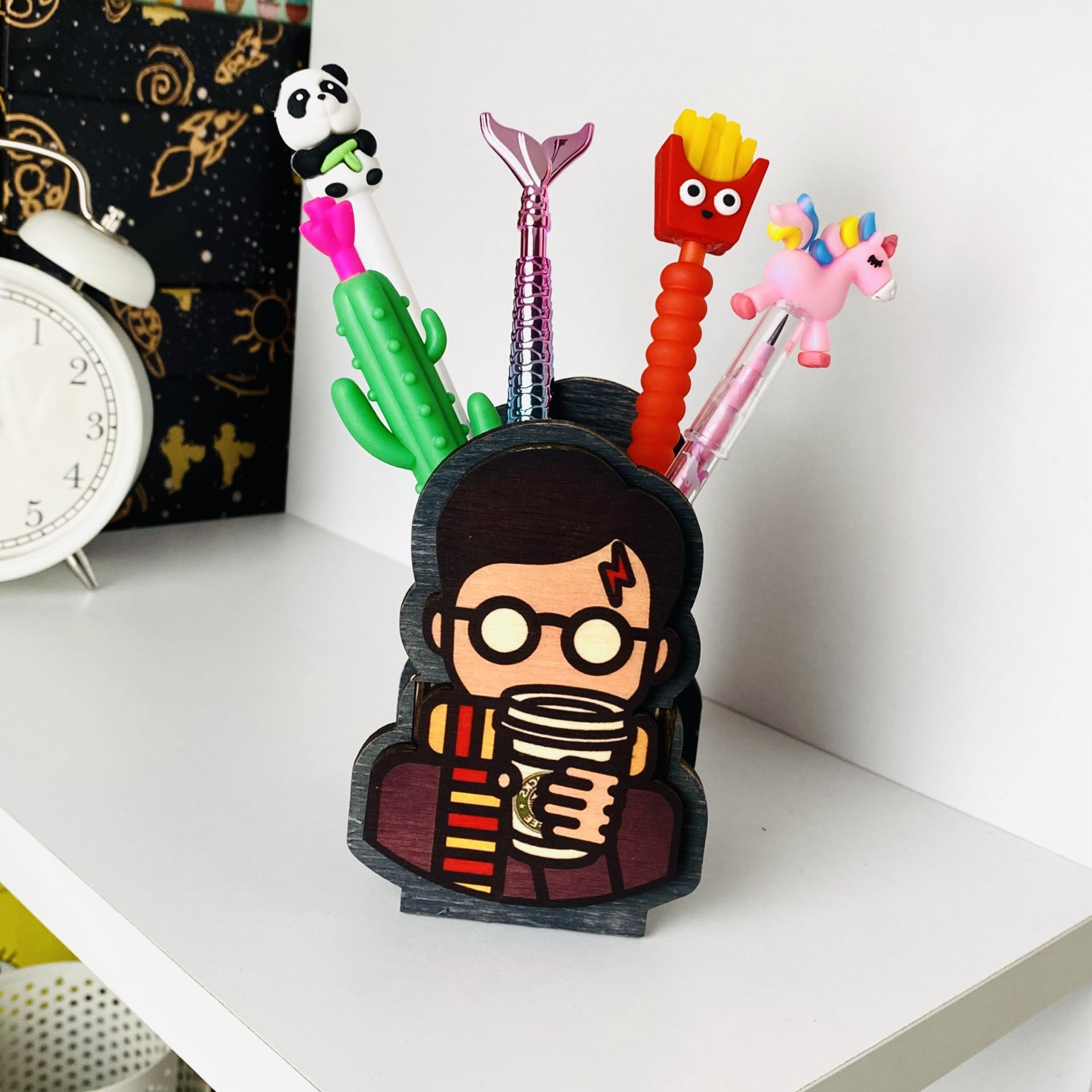 Harry Potter Ahşap Kalem Kutusu