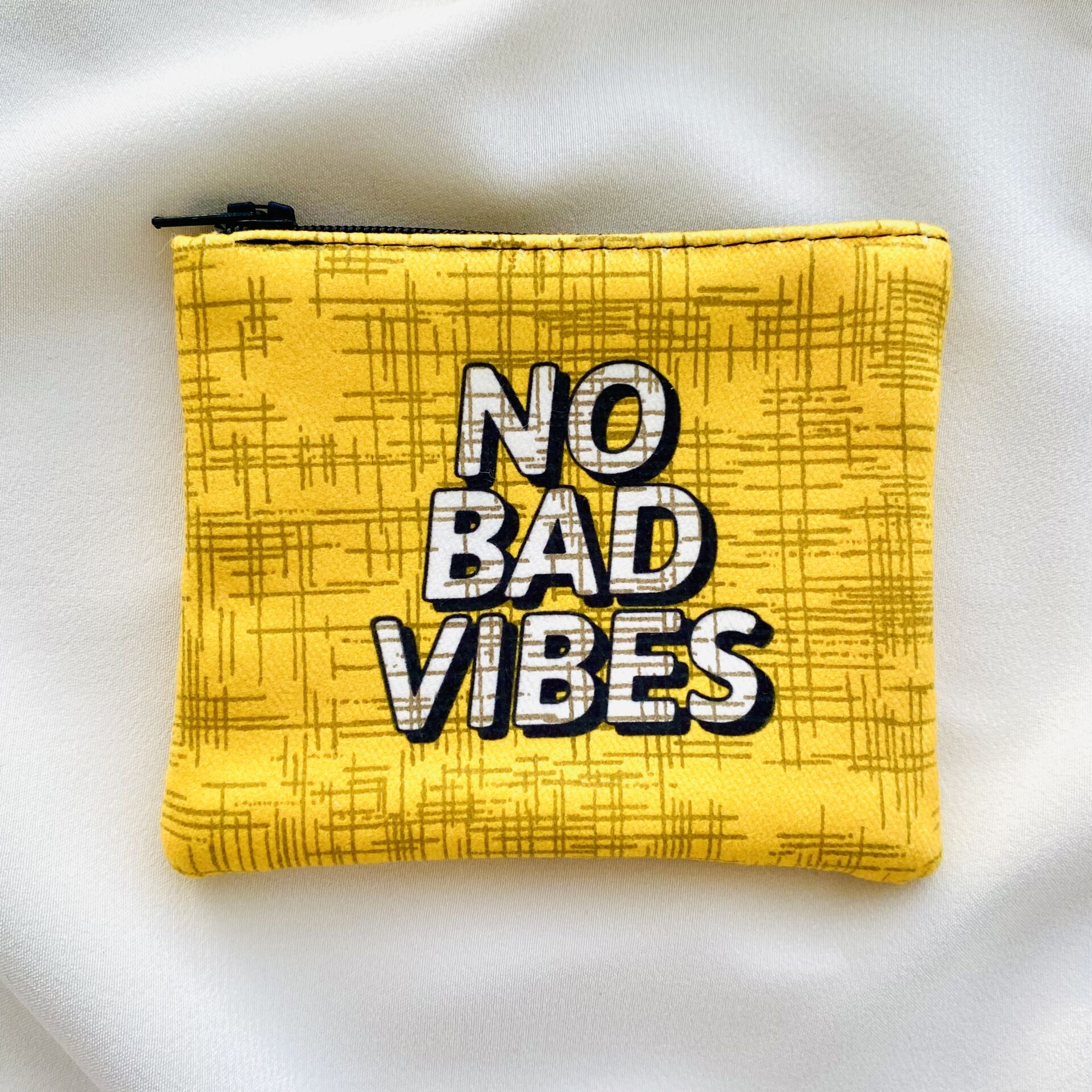 No Bad Vibes Bozuk Para Cüzdanı