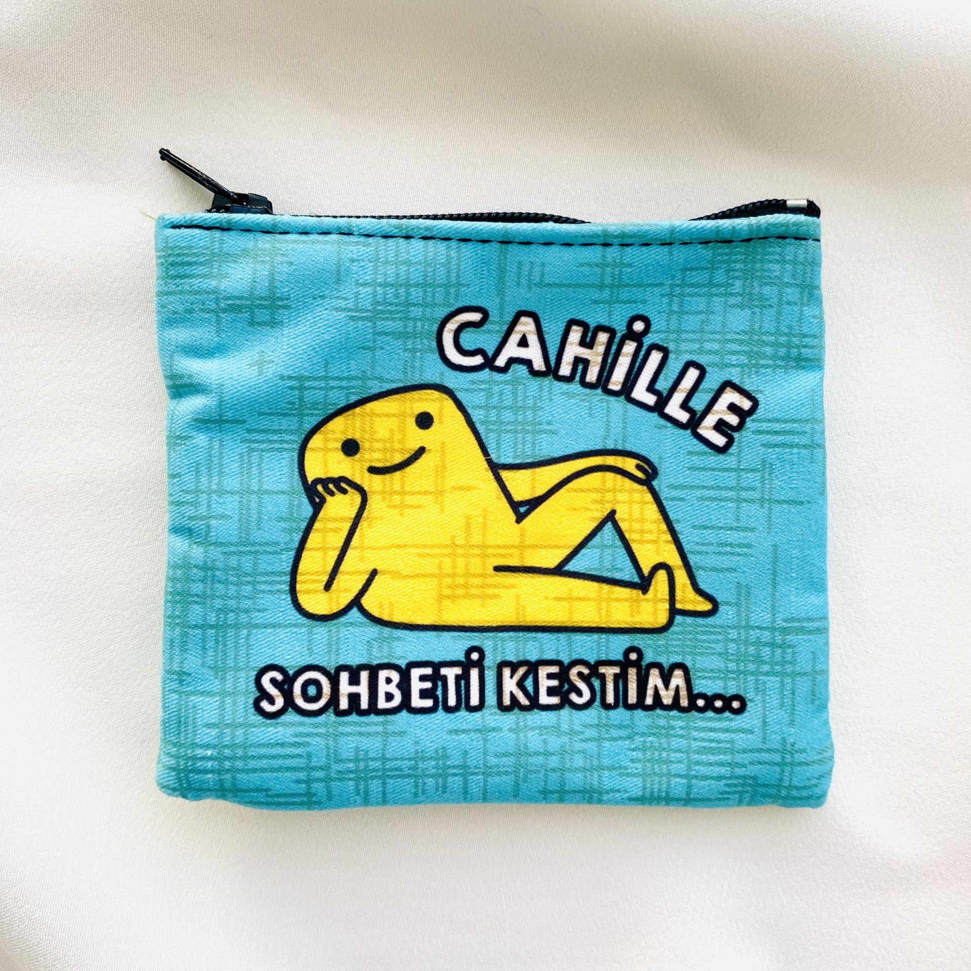 Cahille Sohbeti Kestim Bozuk Para Cüzdanı