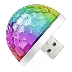 USB Girişli Sese Duyarlı Disko Topu