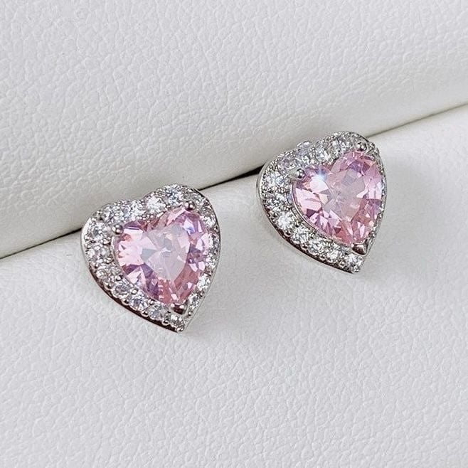 Pandora Kalp Küpe Gümüş Pembe