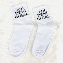 Abi Beni Bi Sal Baskılı Çorap