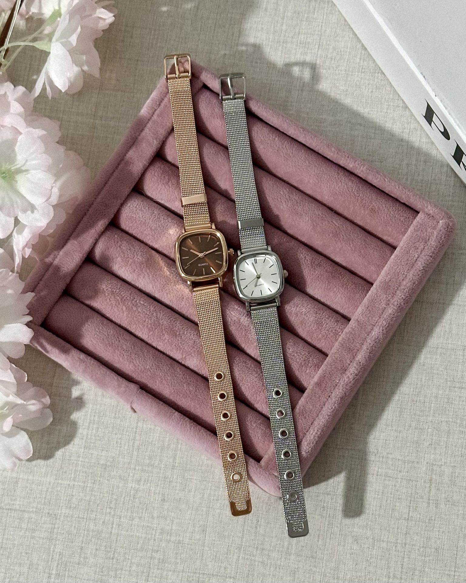 Hasır Kordon Minimal Kol Saati