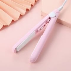 Seyahat Tipi Mini Saç Düzleştirici Pembe