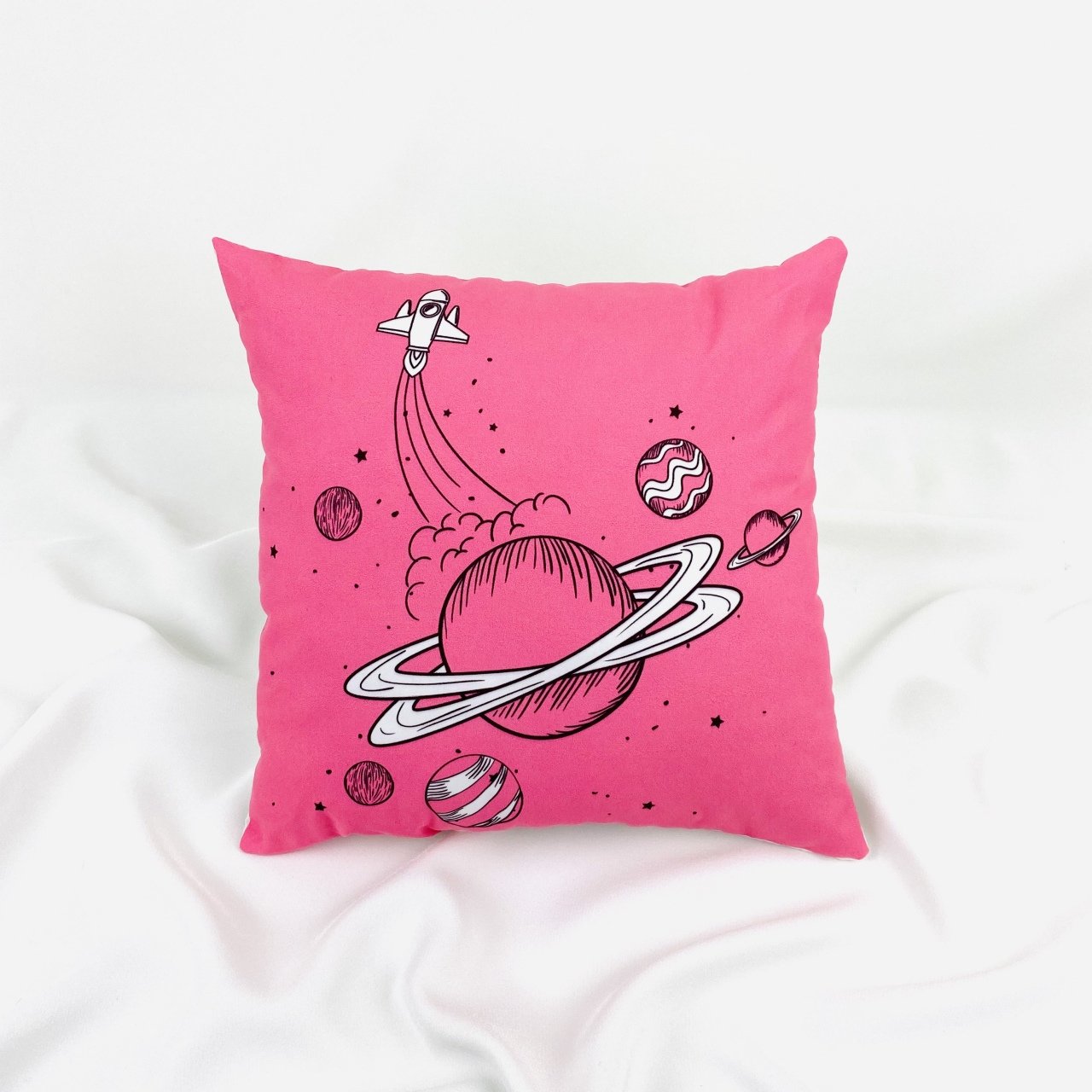 Satürn Yastık Pembe