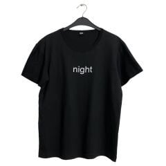 Night Baskılı Tişört