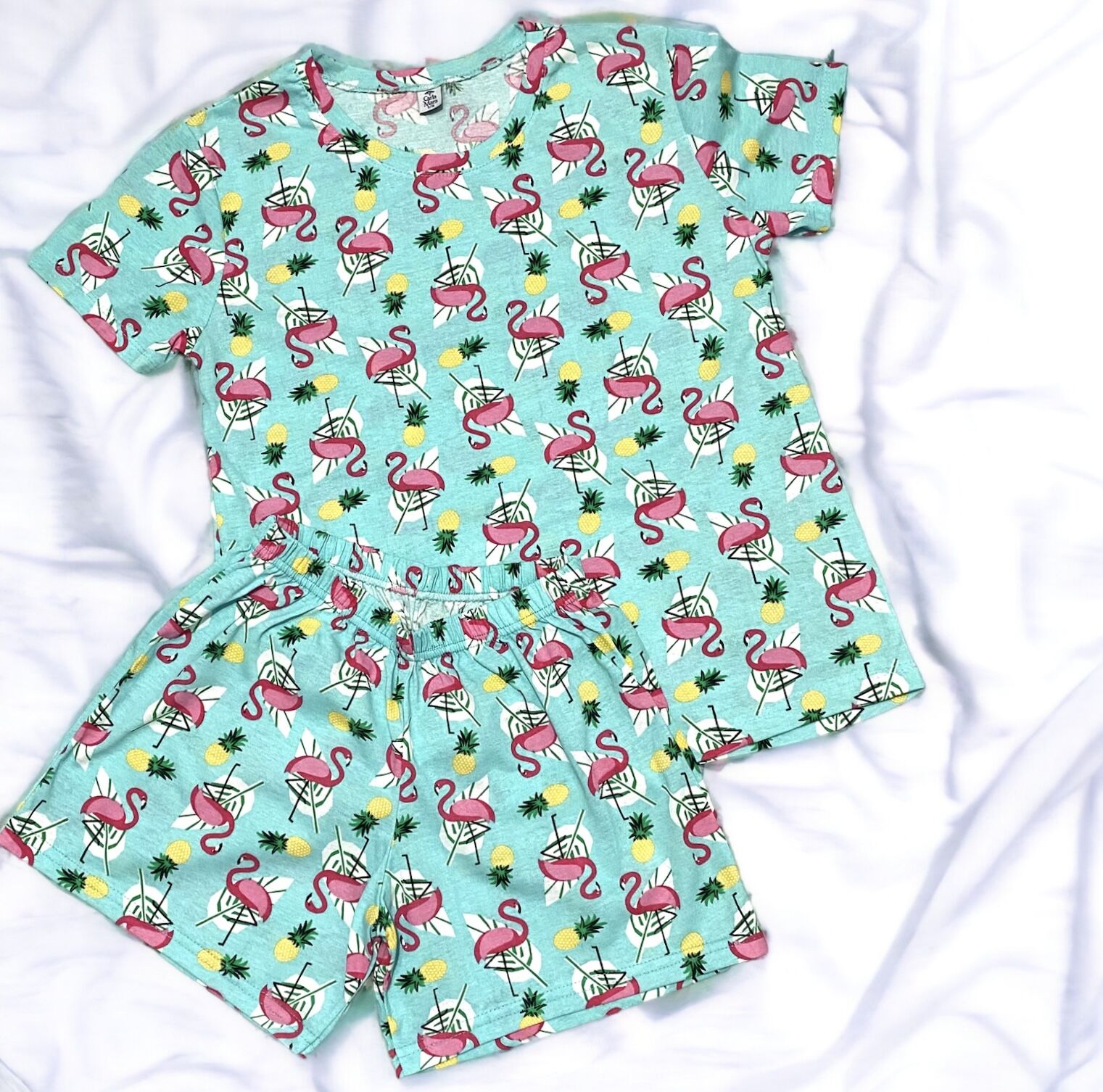 Flamingo Desenli Pijama Takımı