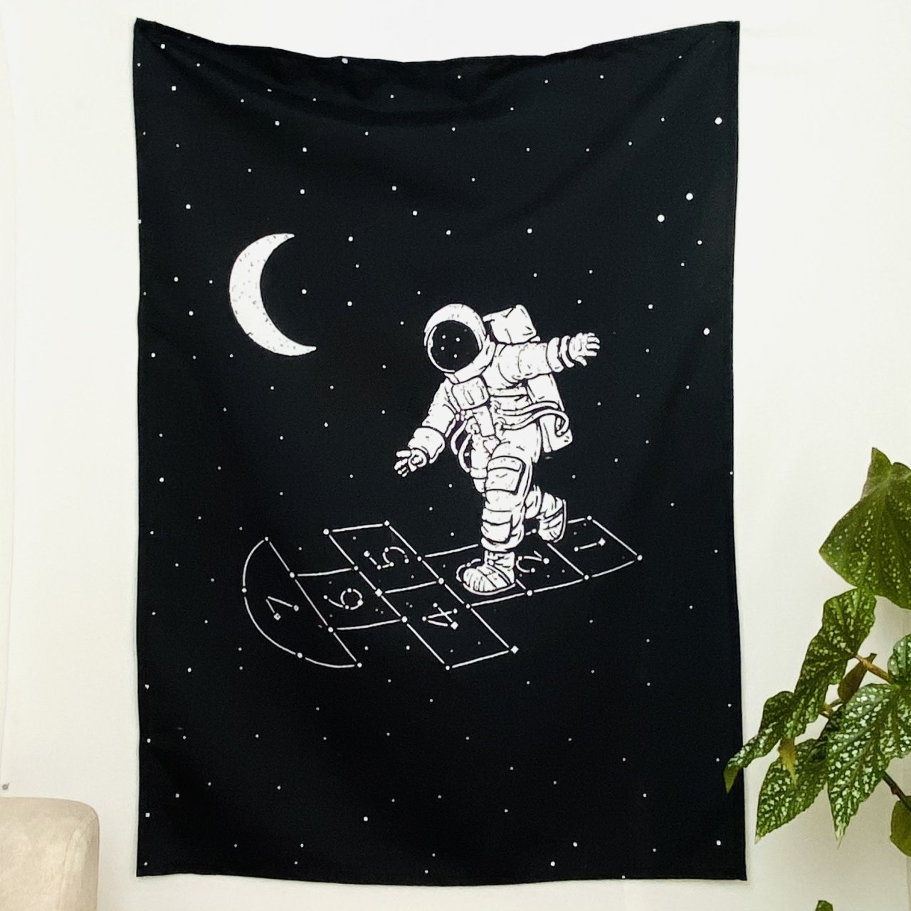 Astronot Tasarımlı Duvar Halısı