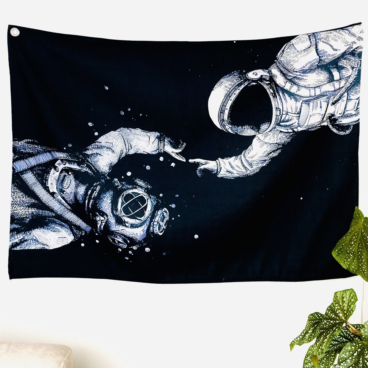 Astronot Tasarımlı Duvar Halısı