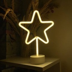 Yıldız Neon Led Lamba