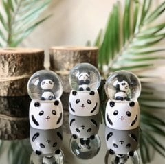 Panda Işıklı Kar Küresi