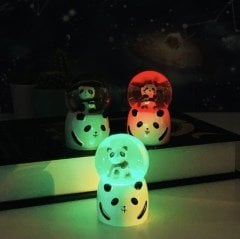 Panda Işıklı Kar Küresi