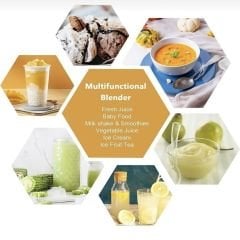 Taşınabilir Şarjlı Hızlı Mini Blander Milkshake