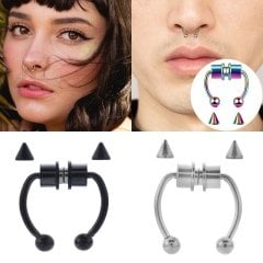 Mıknatıslı Fake Septum Piercing